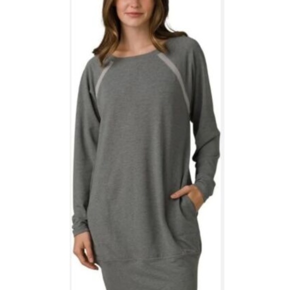 Prana Rosie Dress, Ashy Grey, XS NWT - Picture 7 of 16